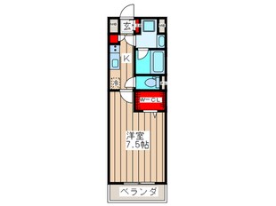 アーバネックス心斎橋Ⅱの物件間取画像